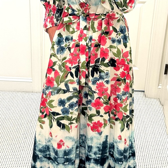 Misa Los Angeles Bettina Dress Size Small Floral Tie Dye NWOT - Picture 9 of 16